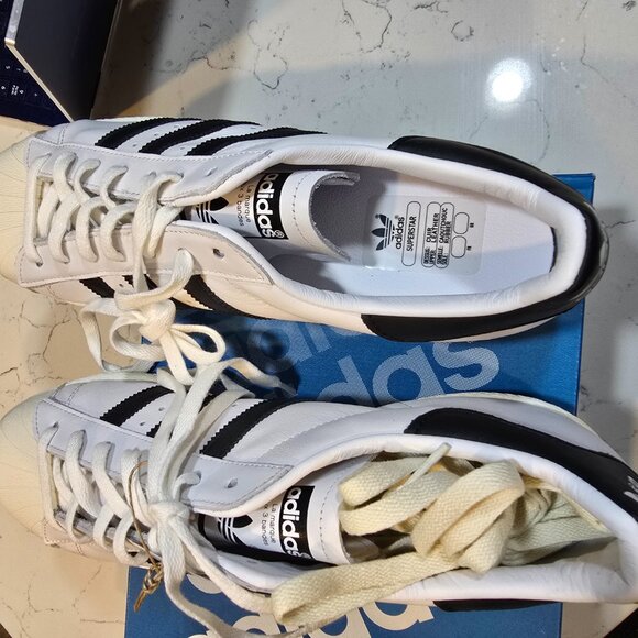 adidas Originals Superstar 82 Ftwr White Sneakers Mens Size 12 JI2025 TRAINER - Picture 7 of 9